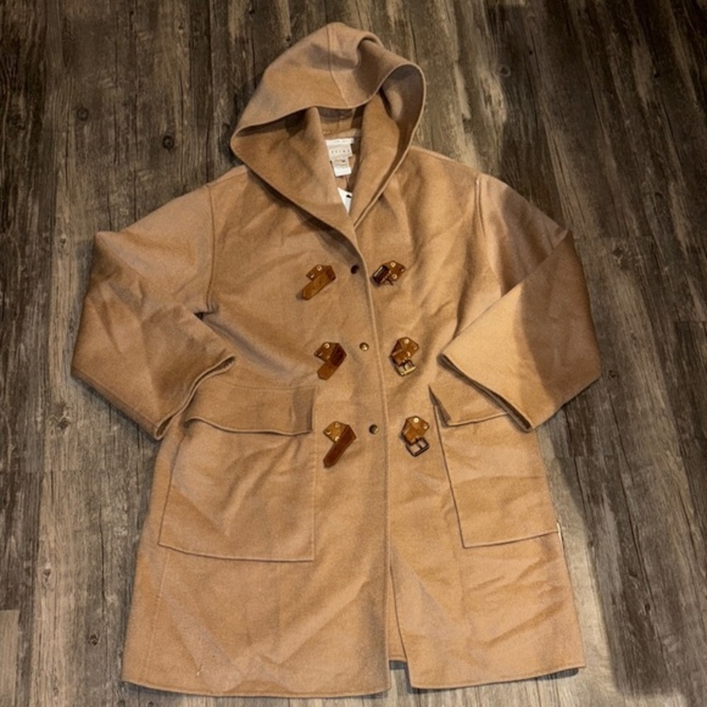 CELINE vintage 100 baby camel hair trench coat - size 38 or US size 6 LUXURY